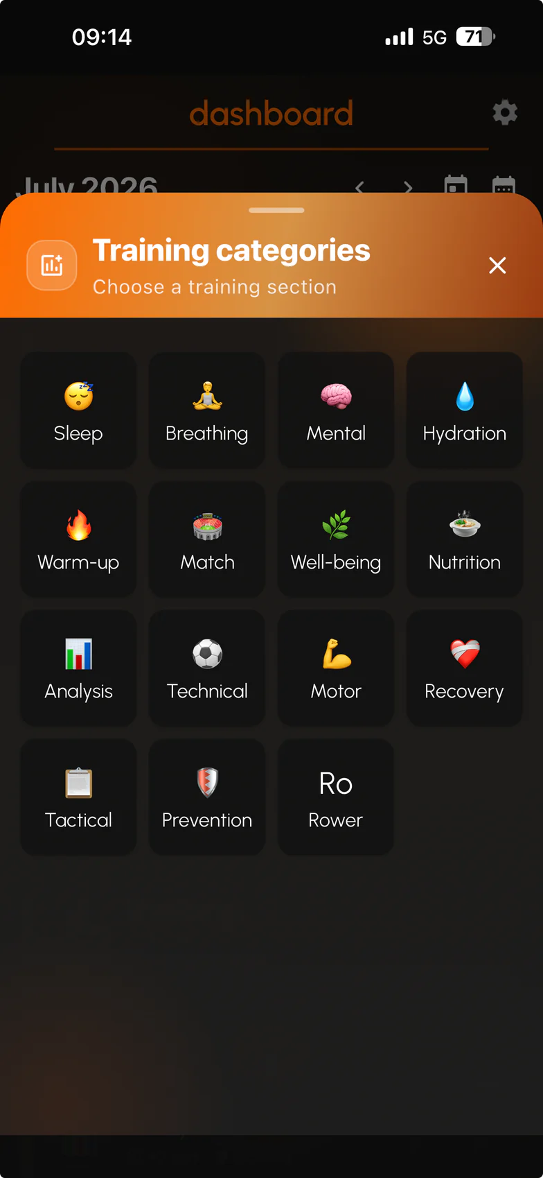 SportsFly Player Add Training